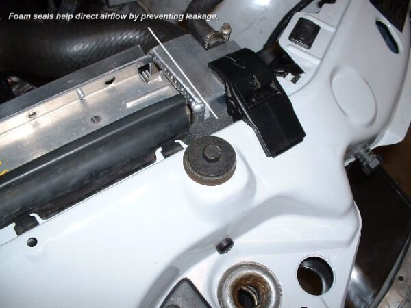 BMW E36 Z3 S54 Super Comp Aluminum Radiator - Image 5