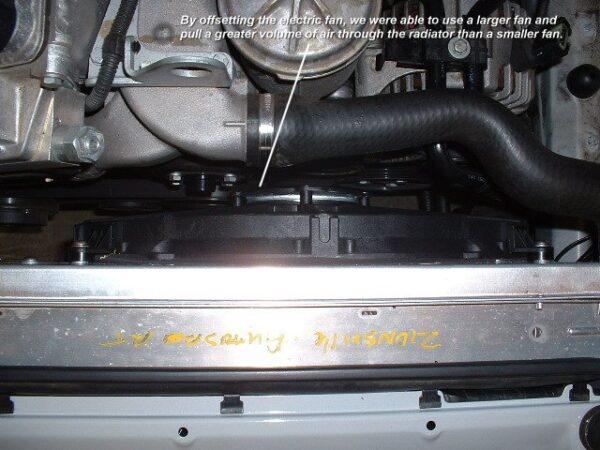 BMW E36 Z3 S54 Super Comp Aluminum Radiator - Image 3